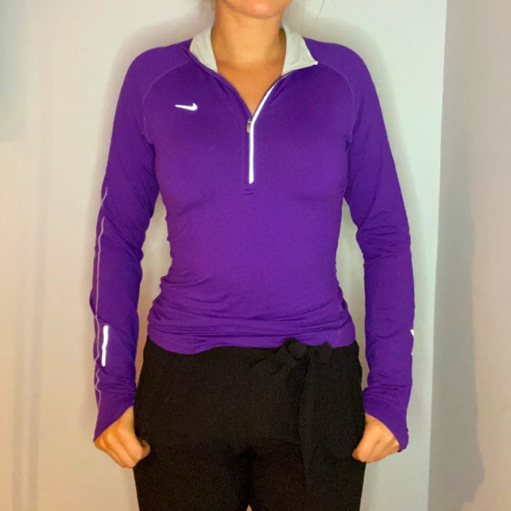 Purple Nike Top